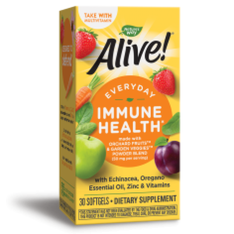 NATURES WAY ALIVE Everyday Immune Health x 30 softgels