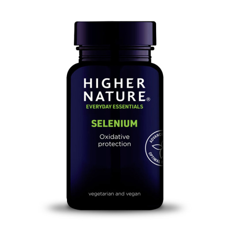 HIGHER NATURE SELENIUM 200µg for healthy hair and nails x 60 tabl