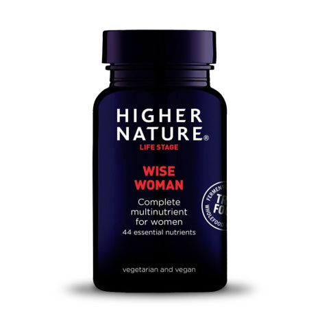 HIGHER NATURE WISE WOMAN multivitamins for women x 30 caps