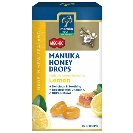 MANUKA HEALTH Candies lemon and manuka honey 65g