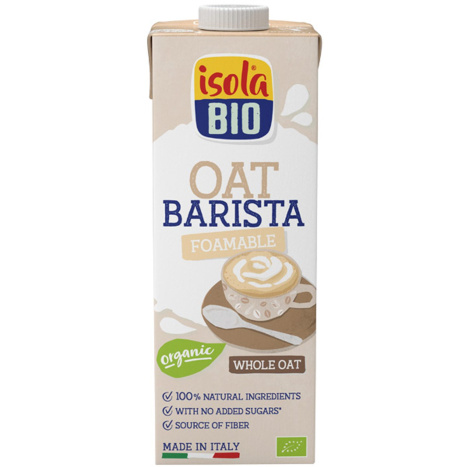 ISOLA BIO Gluten-free oat barista organic drink 1000ml