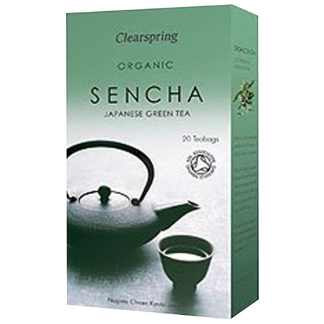 CLEARSPRING Organic Sencha green tea 125g
