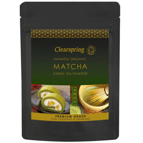 CLEARSPRING Organic matcha green tea 40g