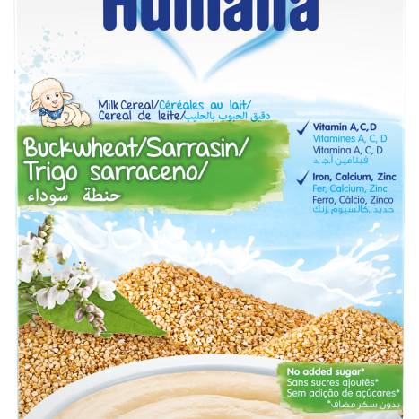 HUMANA MILK POORIUM with buckwheat and milk after the 4th month 200g