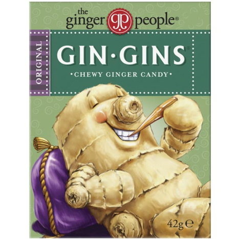 GINGER PEOPLE Chewy candies with ginger 42g