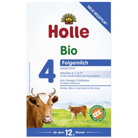HOLLE Био мляко краве формула 4 за подрастващи 600g