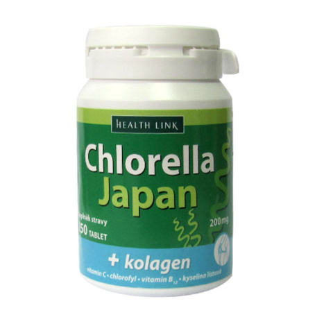 HEALTH LINK CHLORELLA JAPAN with collagen for the immune system 200mg x 250 tabl