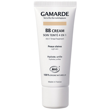 GAMARDE Organic face cream organic toning for light skin 40ml