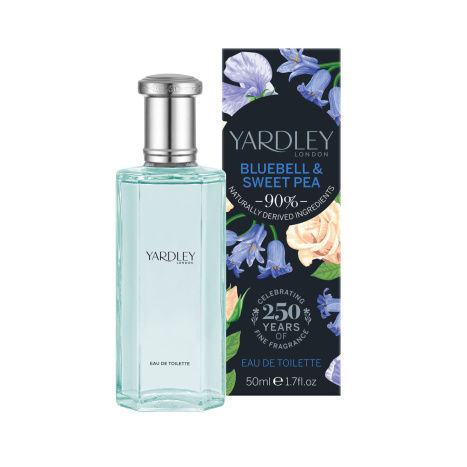YARDLEY Hyacinth and Sweet Pea Eau de Toilette 50 ml