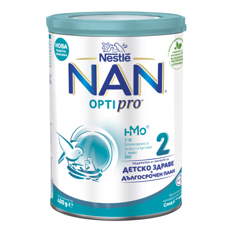 NAN OPTIPRO HM-O 2 адаптирано мляко 6м+ 400g