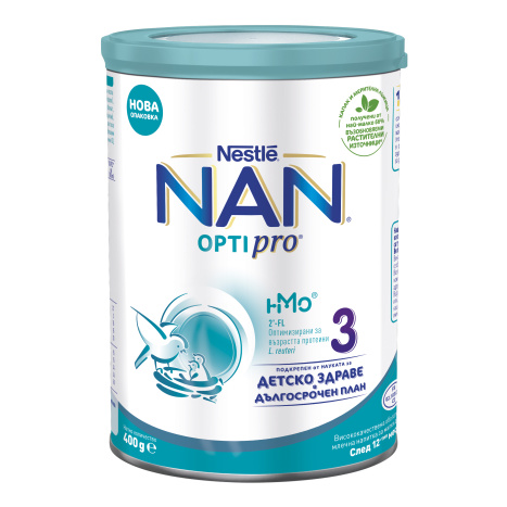 NAN OPTIPRO HM-O 3 адаптирано мляко 12м+ 400g