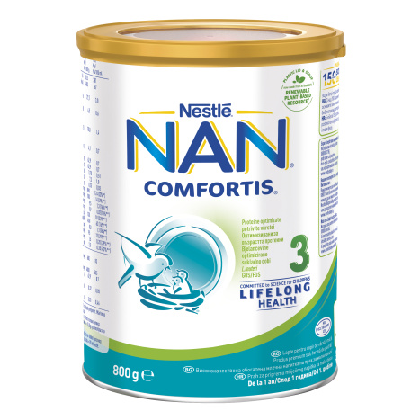 NAN COMFORTIS 3 адаптирано мляко 12м+ 800g