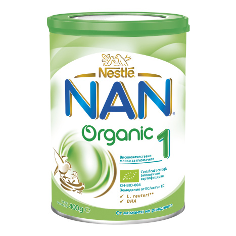 NAN ORGANIC BIO 1 enriched organic infant formula 400g