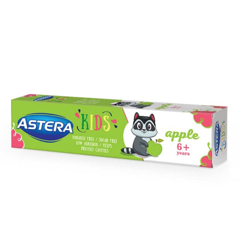 ASTERA KIDS APPLE детска паста за зъби 6г+ 50ml
