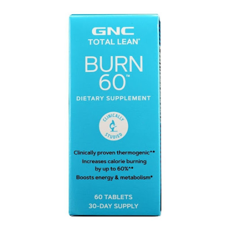 GNC TOTAL LEAN BURN 60 weight loss formula x 60 capl 965522