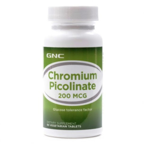 GNC CHROMIUM PICOLINATE 200mcg Chromium Picolinate 200mcg x 90tabl 576166
