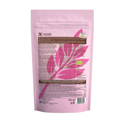 DRAGON SUPERFOODS Pink chocolate drops 200g