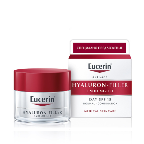 EUCERIN HYALURON FILLER + VOLUME LIFT cream for normal skin 50ml promo price