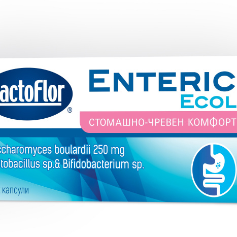 LACTOFLOR ENTERIC ECOL for diarrhea x 12 caps