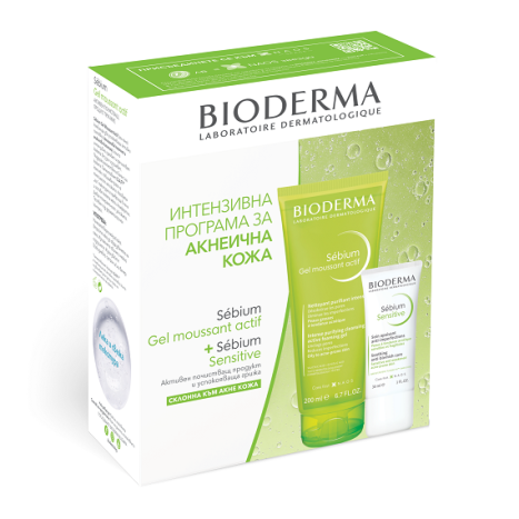 BIODERMA PROMO SEBIUM SENSITIVE cream 30ml + washing gel 200ml