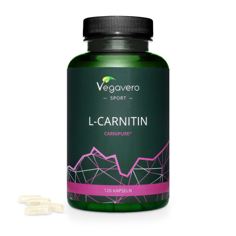 VEGAVERO L-CARNITIN for physical endurance x 120 caps