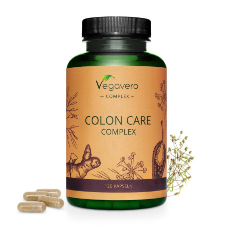 VEGAVERO COLON CARE COPLEX for colon detox x 120 caps