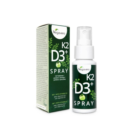 VEGAVERO K2 + D3 Oral spray for bone and heart health 25ml