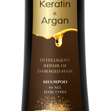 VISAGE Shampoo with keratin and argan 250 ml