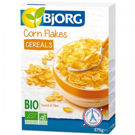 BJORG Bio cornflakes 375g