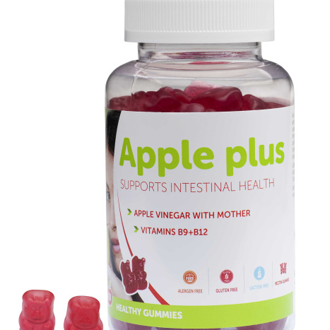 SALUDBOX Apple plus For good intestinal health and immunity x 60 gummies