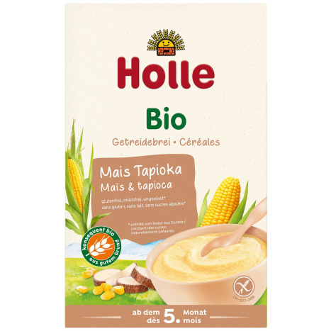 HOLLE Organic porridge corn and tapioca 250g