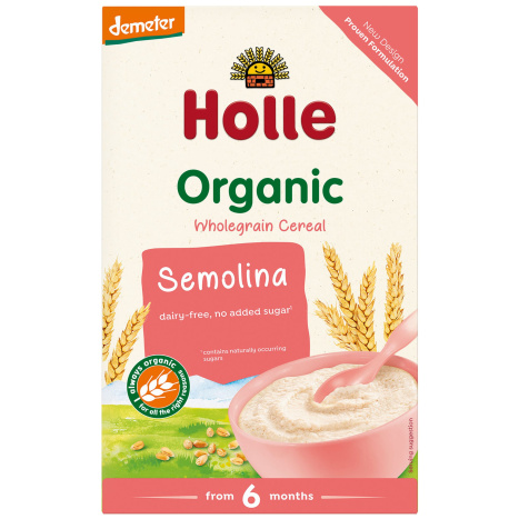 HOLLE Organic semolina porridge 250g