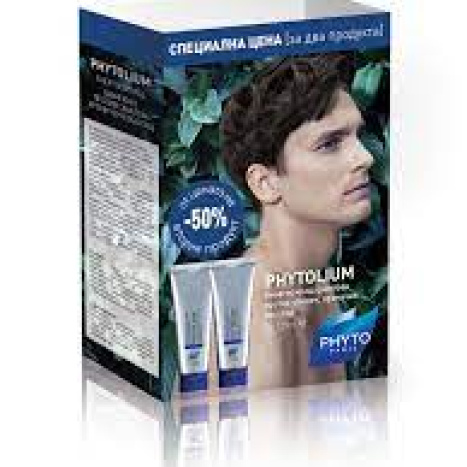 PHYTO DUO PHYTOLIUM shampoo against excessive hair loss 125ml 1+1