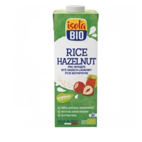 ISOLA BIO Gluten-free hazelnut organic drink 1000ml