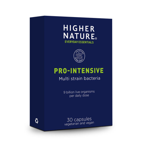 HIGHER NATURE PRO-INTENSIVE probiotic for every day x 30 caps
