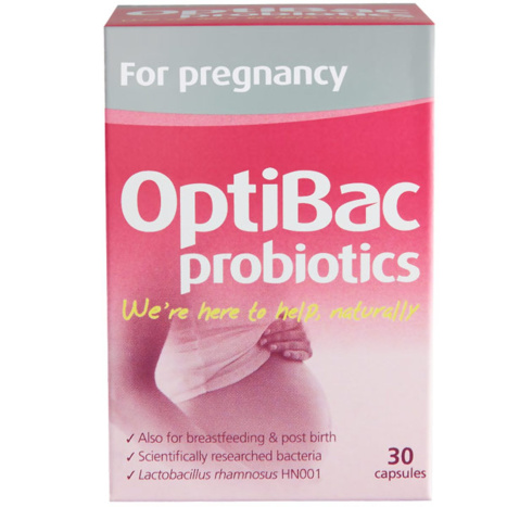 OPTIBAC PROBIOTICS пробиотик при бременност x 30 caps