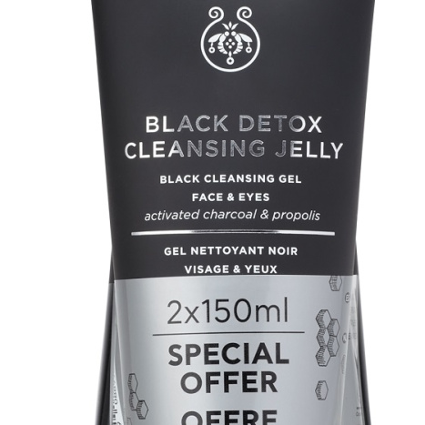 APIVITA DUO Black detoxifying cleansing gel for face and eye area 150ml 1+1