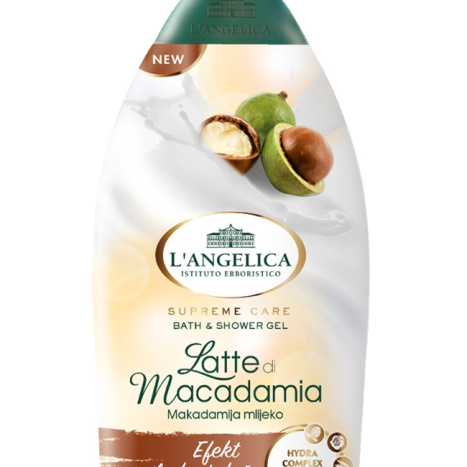 L'ANGELICA OFFICINALIS shower gel with macadamia oil 500ml