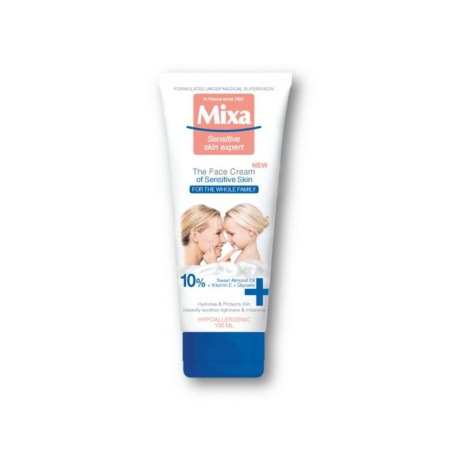 MIXA THE FACE CREAM крем за лице за чувствителна кожа 100ml