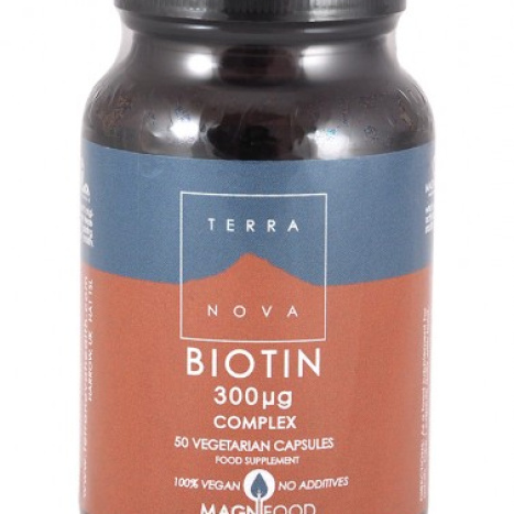 Terra Nova Biotin 300μg Complex - 50 capsules