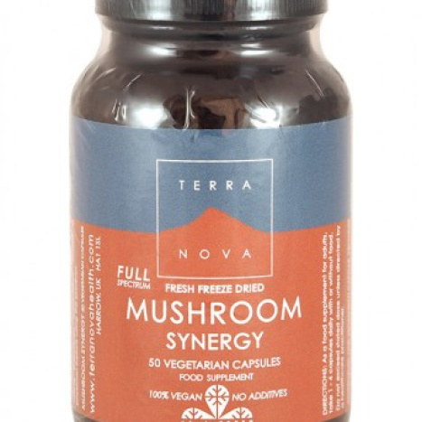 Terra Nova Mushroom Synergy Full Spectrum - 50 capsules