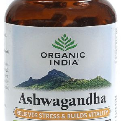 ORGANIC INDIA ASHWAGANDHA for vitality and energy x 90 caps