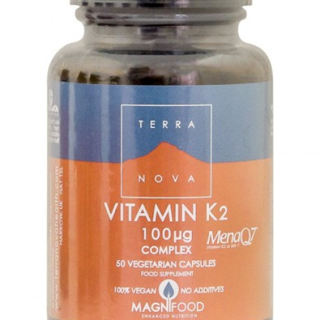 Terra Nova Vitamin K2 100µg Complex - 50 capsules