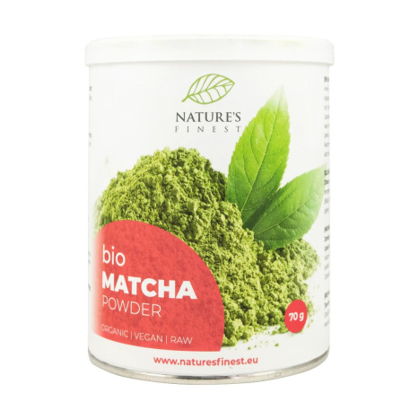 NATURE'S FINEST ORGANIC MATCHA Matcha powder 70g