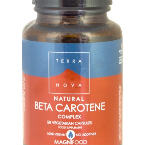 TERRA NOVA BETA CAROTENE Complex Antioxidant complex x 50 caps