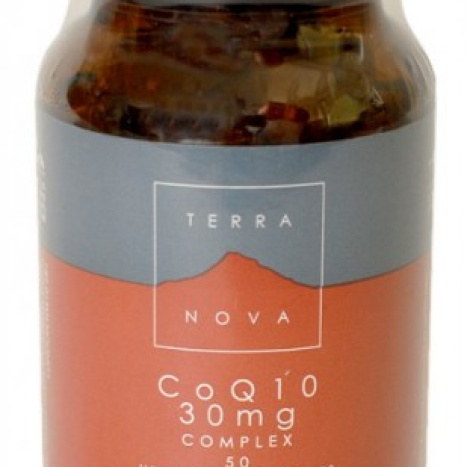 TERRA NOVA COQ10 30mg Complex Coenzyme Q10 x 50 caps