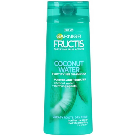 GARNIER FRUCTIS COCONUT WATER hair strengthening shampoo with coconut water 400ml