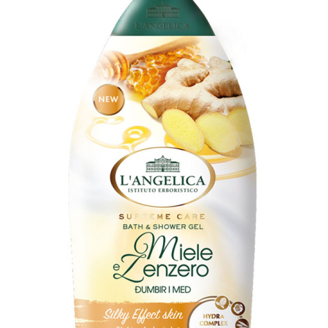 L'ANGELICA OFFICINALIS shower gel with honey and ginger 500ml