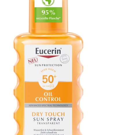 EUCERIN SUN SPF50+ Прозрачен Слънцезащитен Спрей 200ml
