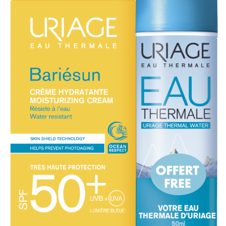 URIAGE PROMO BARIESUN SPF50+ Sunscreen Cream 50ml + Thermal Water 50ml